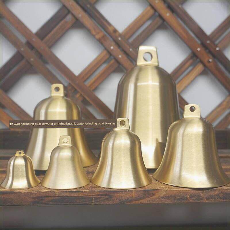 黄铜钟，纯铜超响大小风铃，光泽入口门，中国风家居装饰挂件