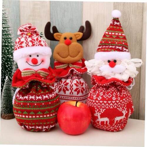 christmas decoration tree Santa doll candy bag 圣诞糖果袋