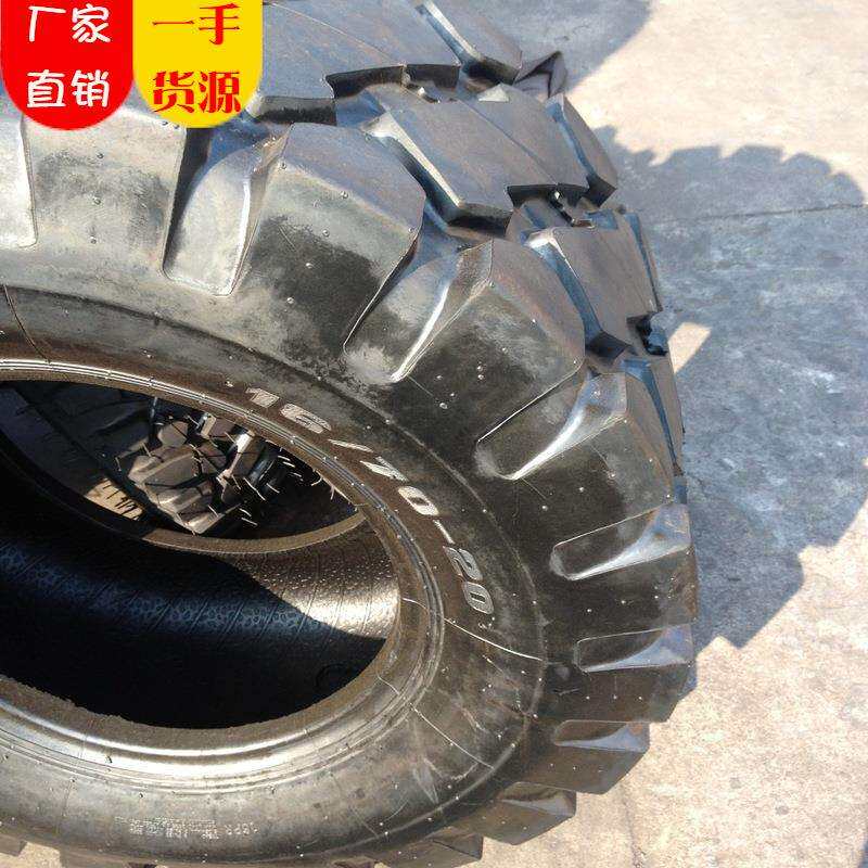 轮胎16/70-20 龙宫花纹轮胎 工程车使用 防爆 大量