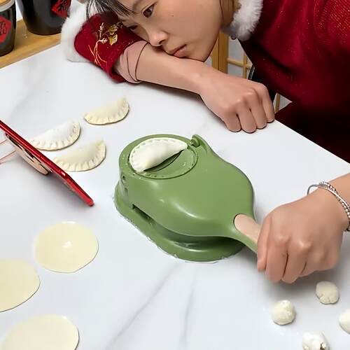 【新款热卖】家用包水饺器二合一家用全自动手工压水饺皮懒人包水