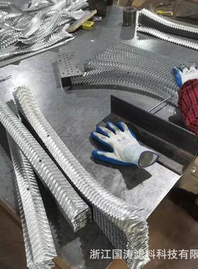 ali-6644窝过滤器前置过器油制烟分离器蜂铝蜂窝过滤器挡滤油板