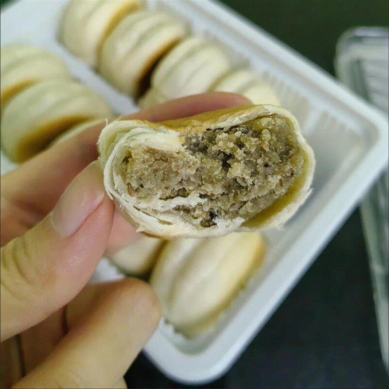 0蔗糖绿豆饼330g纯手工冰皮传统红豆酥早餐老式小吃休闲