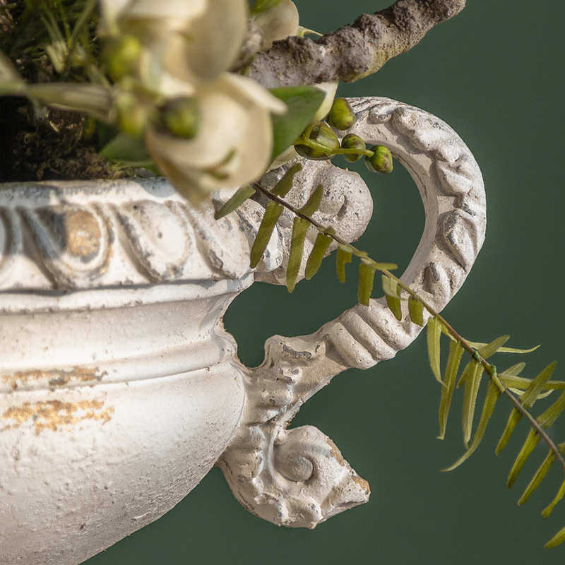花艺瓶花盆白色插花花酒店家居器花雕花商场摆件复古装饰桌法式,鲜花速递/花卉仿真/绿植园艺,花盆,淘宝优惠券,粉丝福利购,淘宝优惠卷