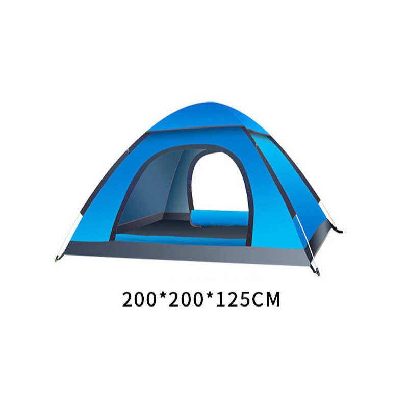 帐篷户外露营折叠3-4人单双人全自动速开便携式露营防晒源头厂家