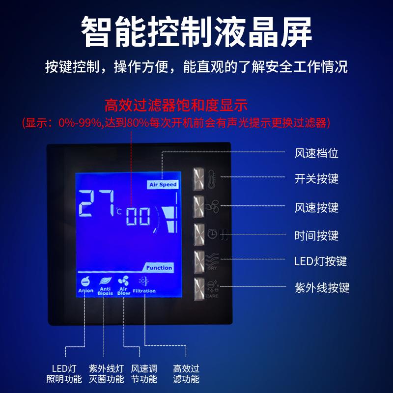 赛福斯实验室洁净工作台操作间单人百级无尘防静电除尘超净化桌