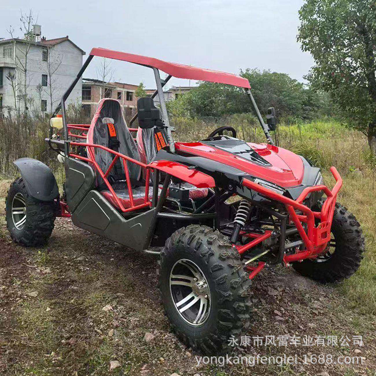 跨境出口ATV4*4越野卡丁车50CC独立悬挂UTV全地形雪地山地车