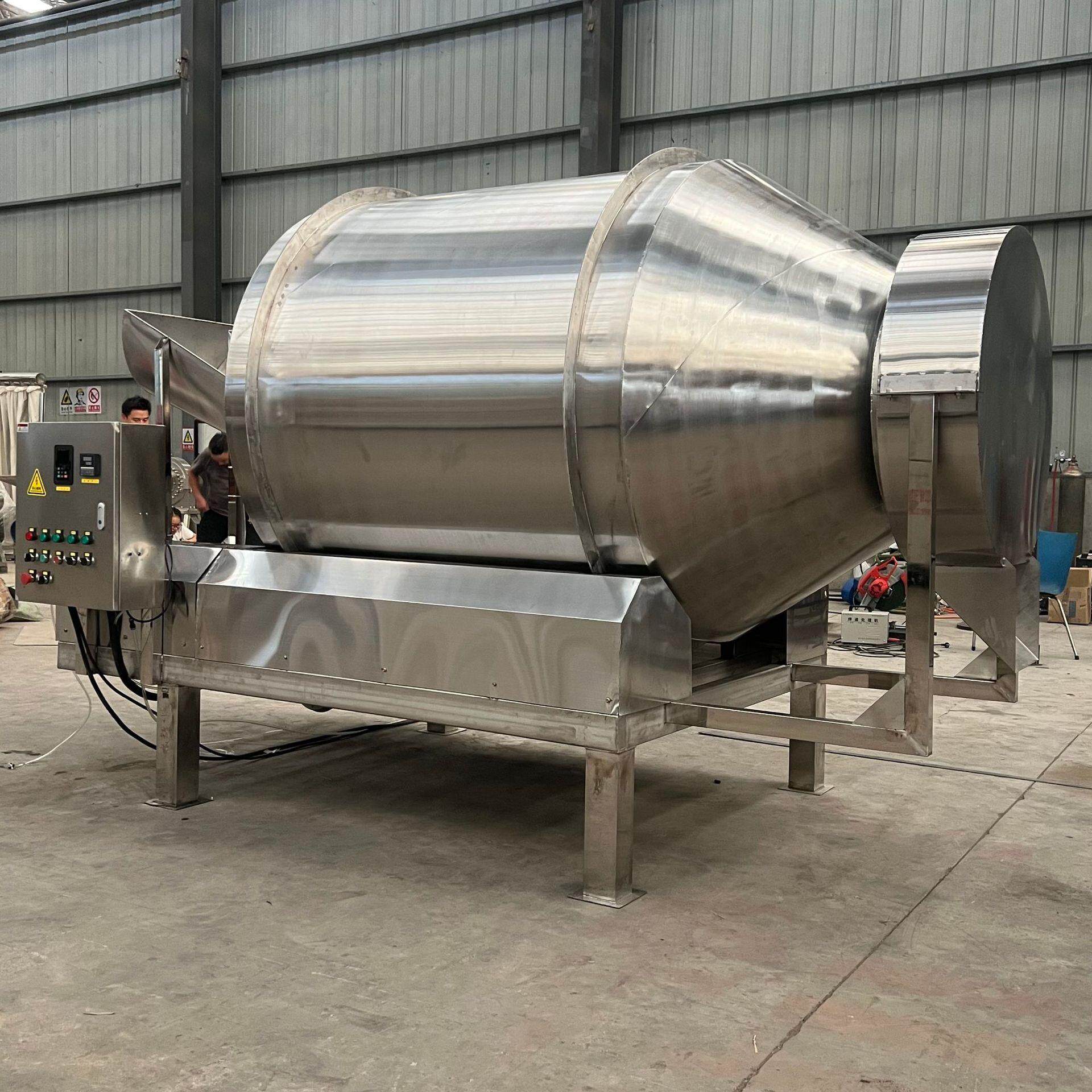 工厂60型80直不锈钢供食品混机小型茶叶合加茶香机大型叶加香烘干