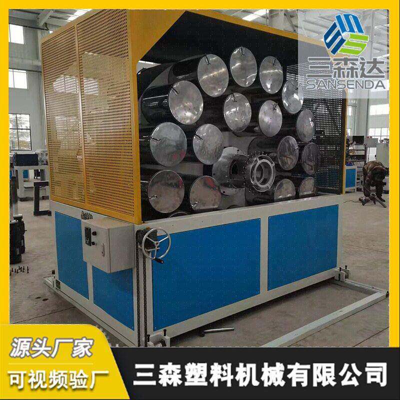 厂家PVC纤维强软管缠绕机12-16锭绕线机塑料缠绕机设备