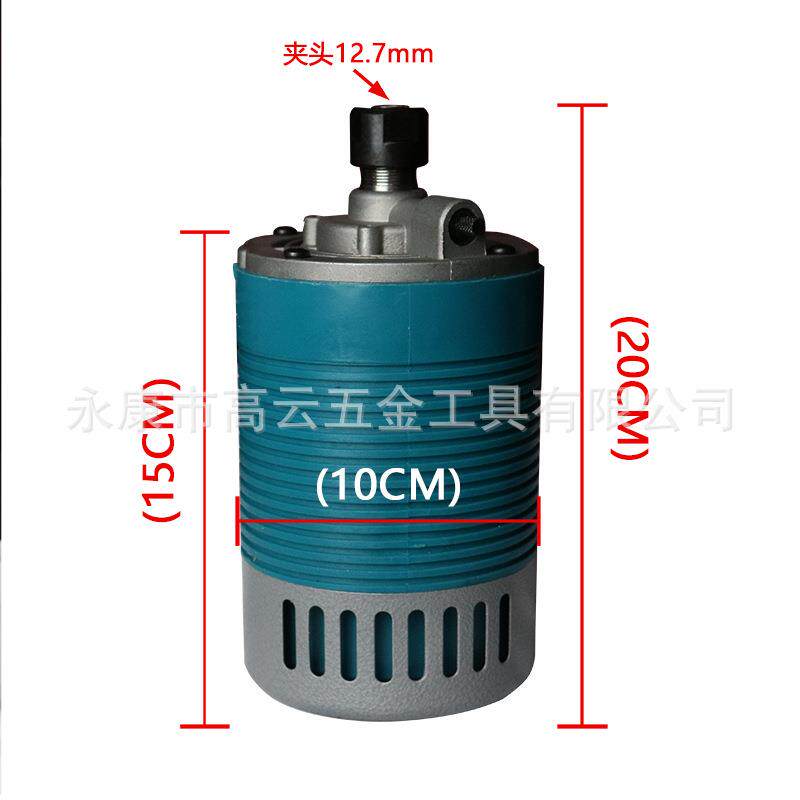 打孔机电机多功能可调变速器一体机台锯小型电机木工开槽机雕E18