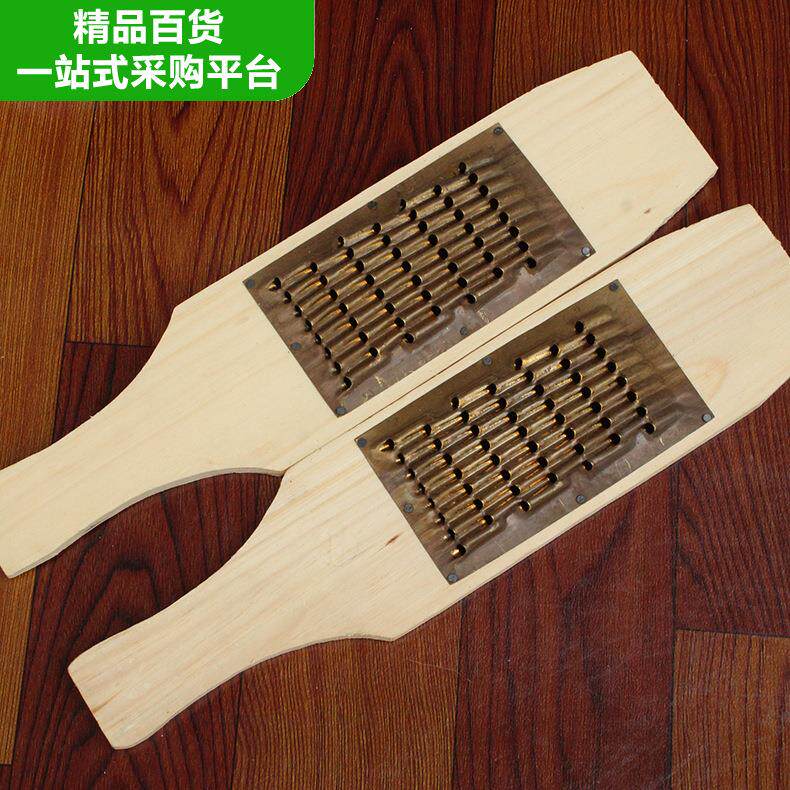脚板薯刷浆工具薯刷子木质铁皮刷子刷薯包邮毛薯薯子神器