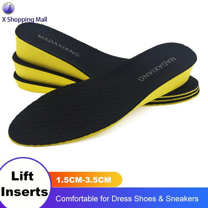 1.5CM-3.5CM Invisible Height Insoles Anti-Fatigue Lift Pads - 实物图