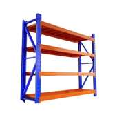 仓储货架彩色家用货架置物架快递储物架阳台架子重型加厚款 收纳架