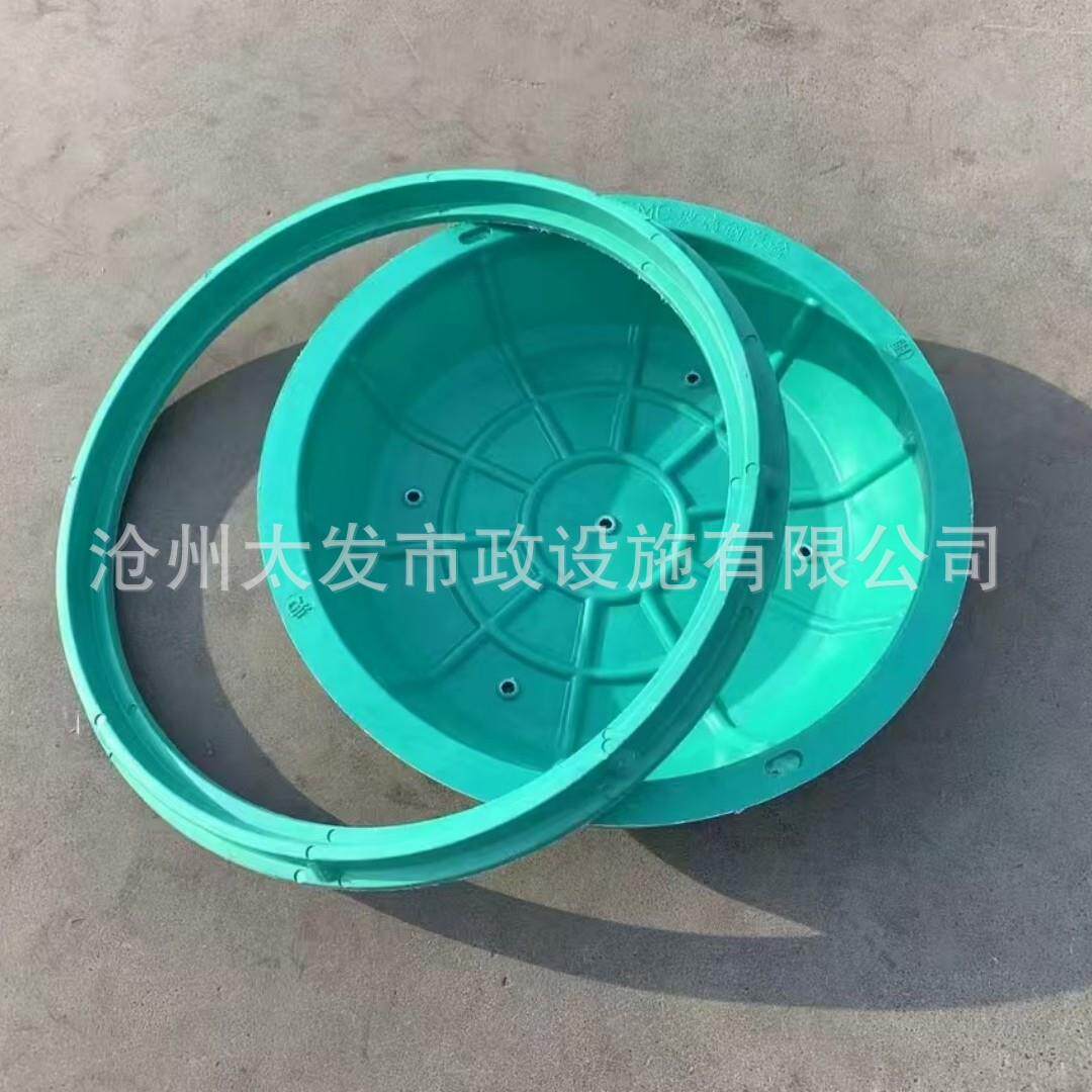 树脂草盆井草坪井下沉式高分子植草圆形绿化隐形方形塑料草盆井盖