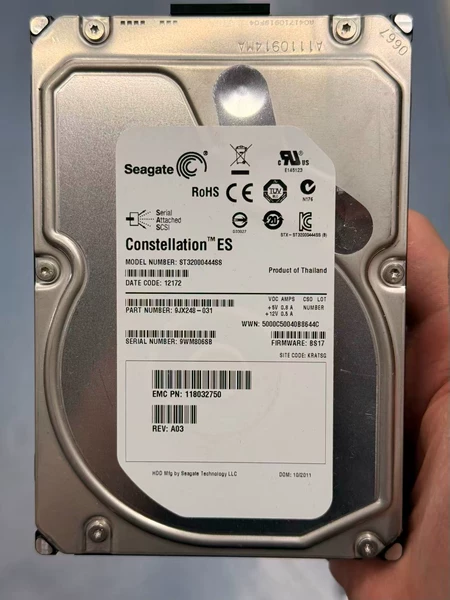 EMC 005049277 2TB 7.2K SAS Enterprise HDD