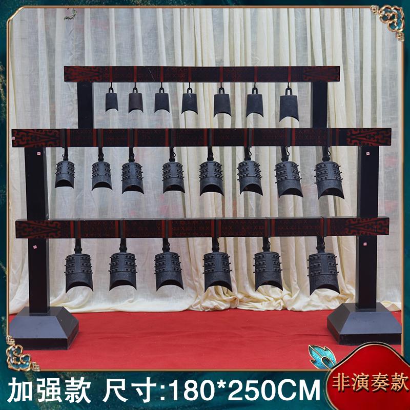 奏乐器古典曾侯乙道具落地仿古摆件编磬可演可租中式青铜器编钟