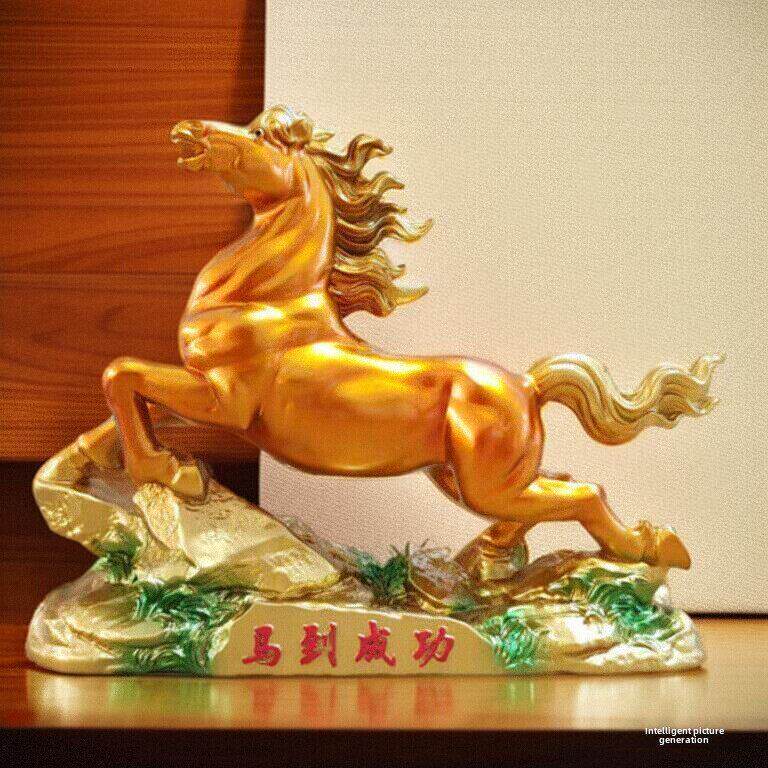十二生肖马摆件工艺品马到成功办公室摆设结婚礼物送礼家居装饰品