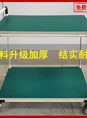 精益管防静车电手PYV推车间复合架管移动推车工厂料货物周转车