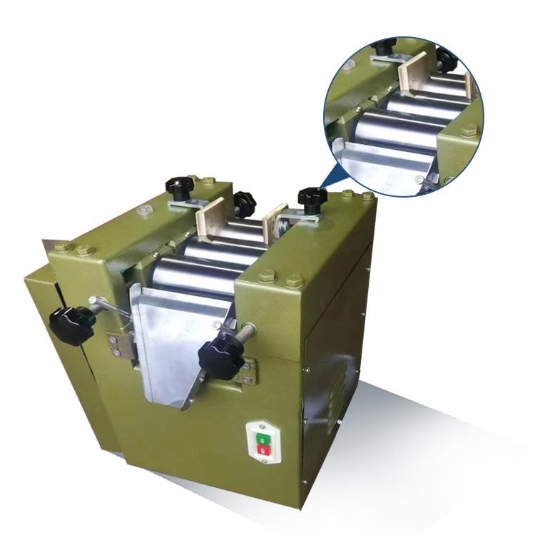 应三辊研三磨机油墨转供轴式实室研磨机油漆膏体验硅酮NMK胶小型