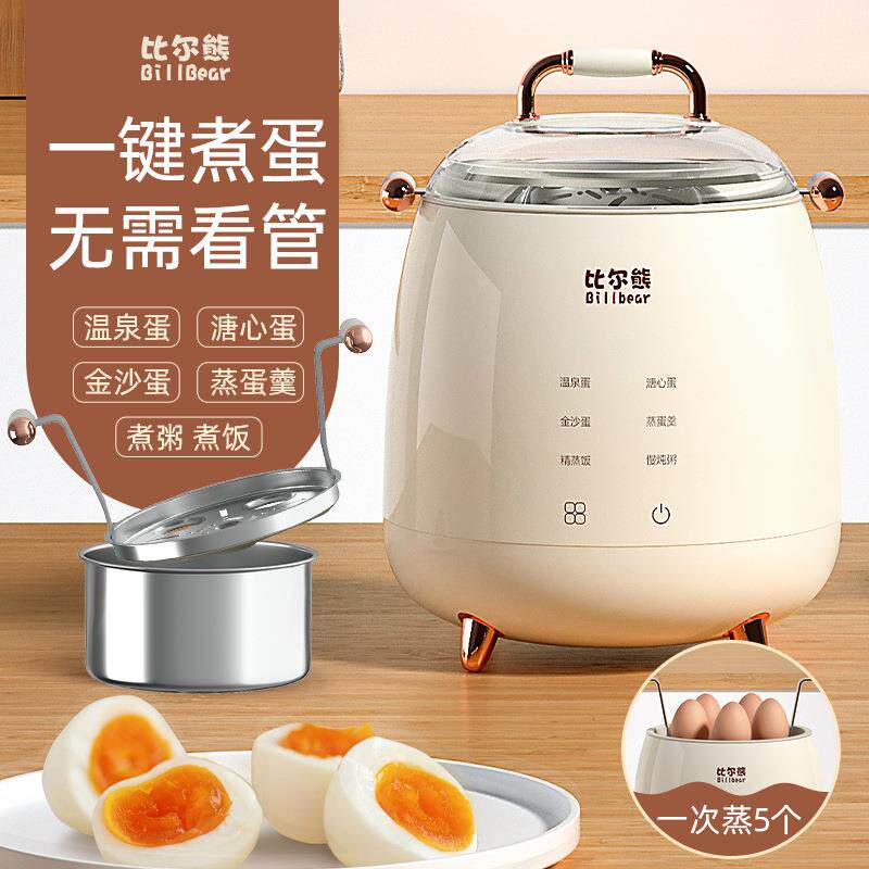 新款直销煮蛋器蒸蛋器多功能自动断电煮鸡蛋煮粥煮饭早餐机鸡蛋羹