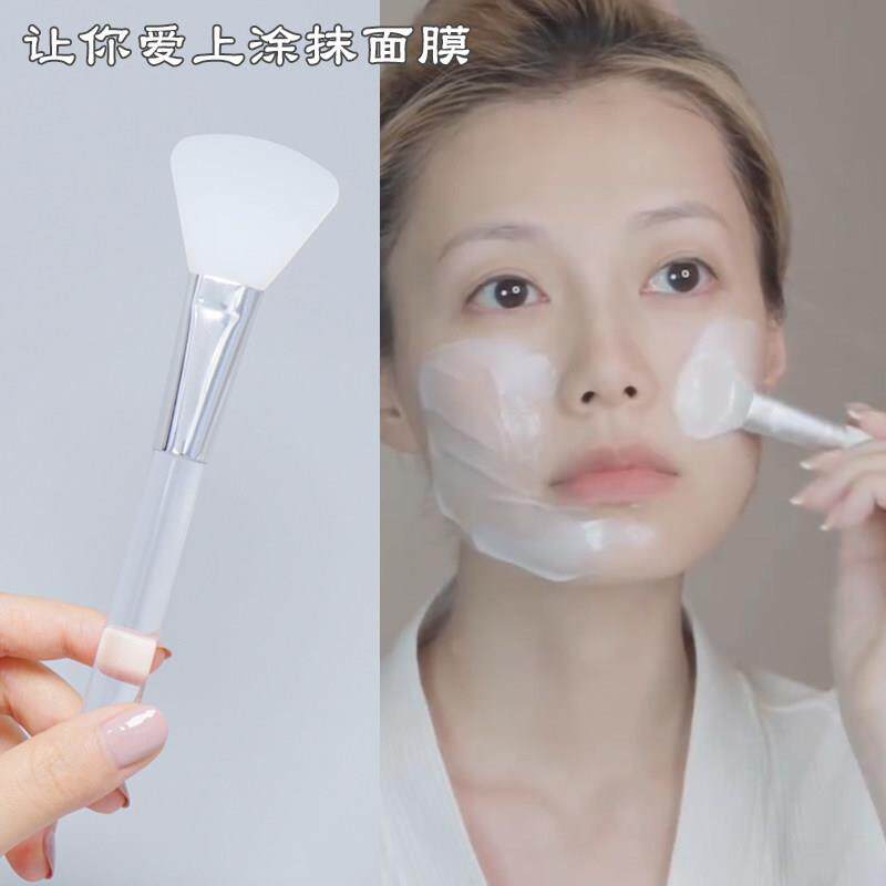 面膜刷矽胶涂泥膜刮板软毛美容院专用抹化妆品挖勺化妆刷美妆工具