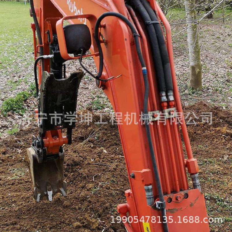 随斗夹液压拇指夹挖机挖斗抓手拇指夹钳安装方便简易