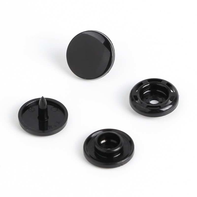 树脂雨衣四合纽扣厂家窗帘工装按扣绑带t8钮扣塑料帽子服扣袋批发