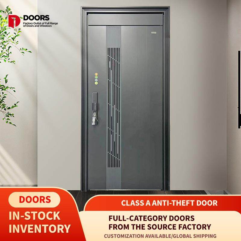 D228款新品推拉门中门十公分防盗门门多全KD甲级门入户门公寓单门