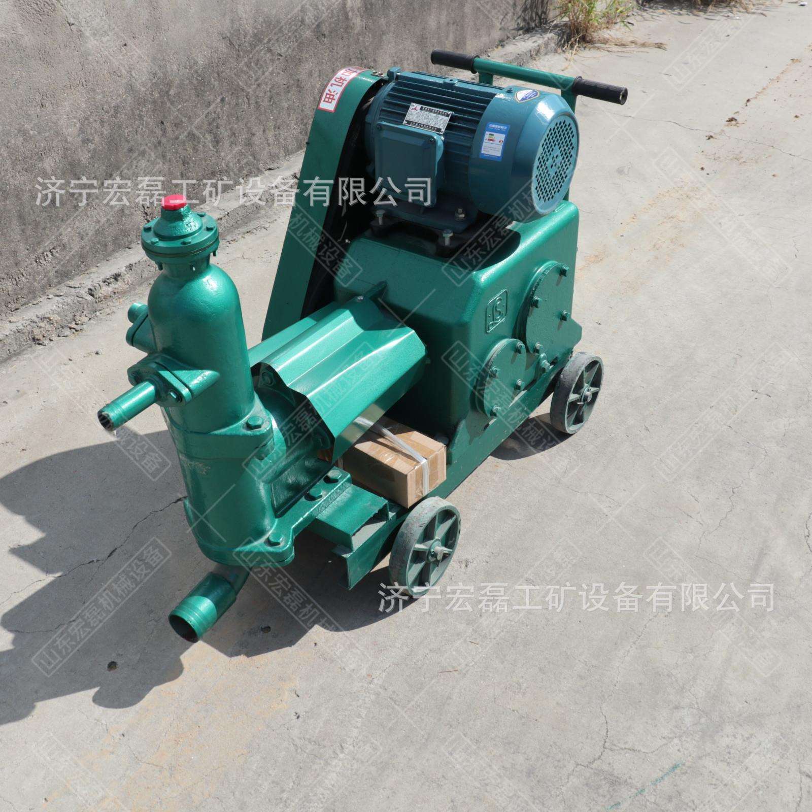 UB-3注浆机小型活塞式注浆机隧道用单缸灰浆注浆泵UB-6灰浆注浆机图片
