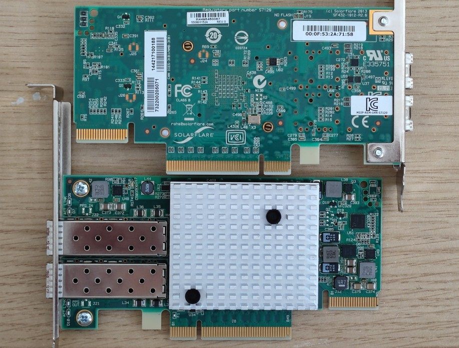 原装正品SoiarFIare SFN7322F 万兆双口PC