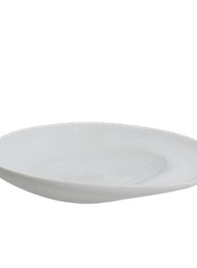 现代极简样板房果盘北欧创意茶几托盘餐桌软装饰品展厅树脂摆件
