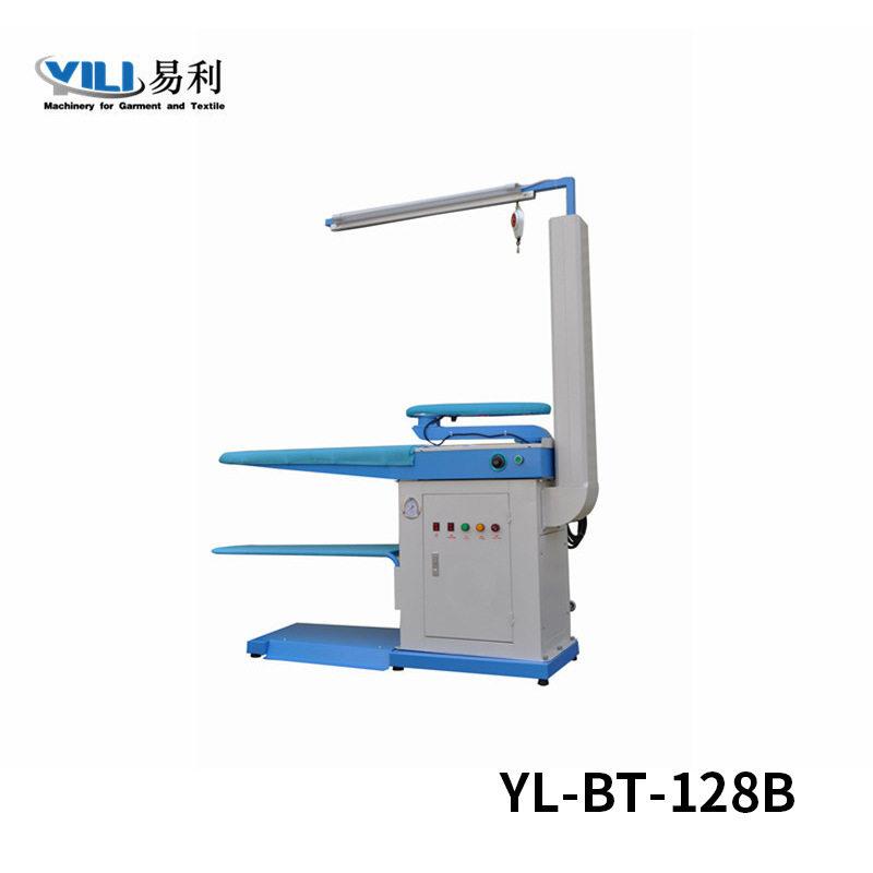 服饰一体化全自动控制加水加热全蒸汽烫斗桥式抽湿烫台厂家