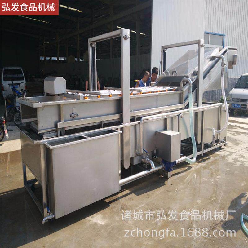 高压喷淋LDO清洗辣机椒白气菜菜泡清洗设备韭芹菜蔬菜清洗流水线