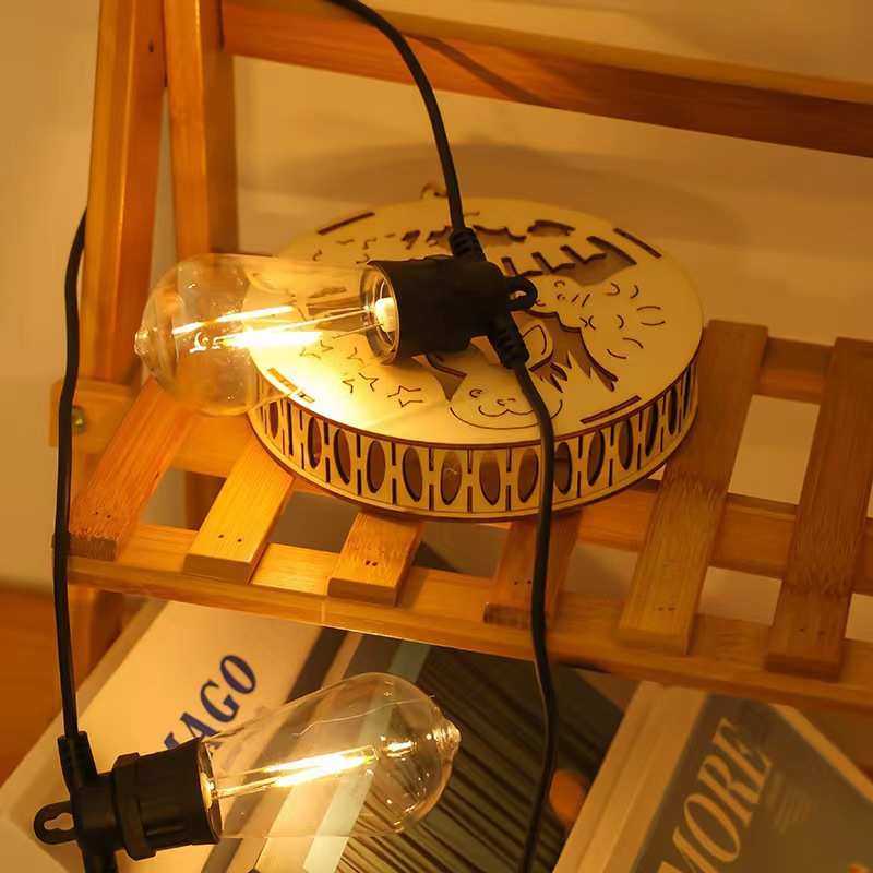 s14球泡灯串太阳能钨丝芯片款挂灯户外防水庭院装饰灯露营节日灯,节庆用品/礼品,装饰灯,淘宝优惠券,粉丝福利购,淘宝优惠卷