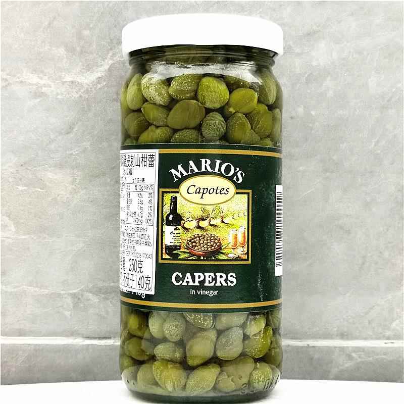 250g Mario'S Capotes Sapers Capers 玛利欧醋浸刺山柑蕾-