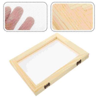 Paper Frame Material Package Kids DIY Making Screen Framed