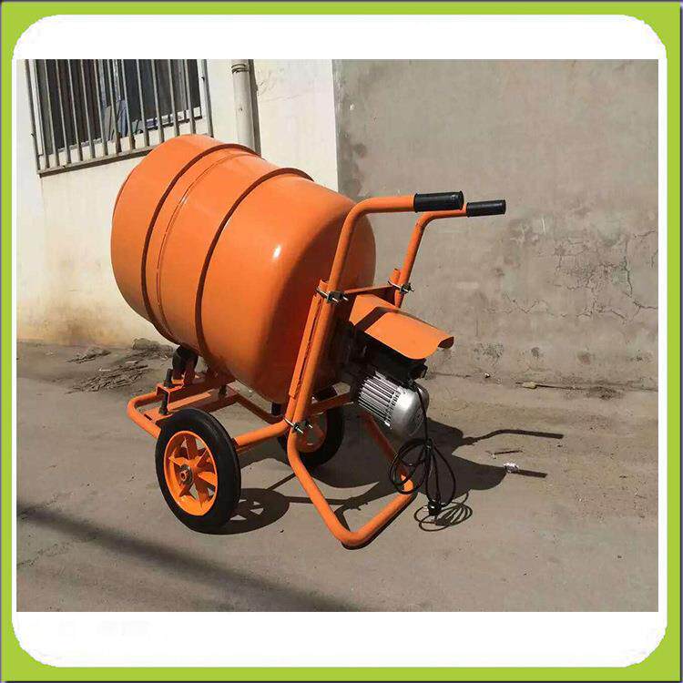 捷胜牌小型单相搅拌机混凝土家用单相小型搅拌机移动式230L