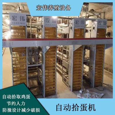 蛋鸡笼养自动化机械可升降捡蛋设备低破损率鸡场用拾蛋器
