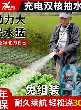 充电式抽水泵浇菜神器农用浇水灌溉新型菜地抽水机淋菜浇地浇水机