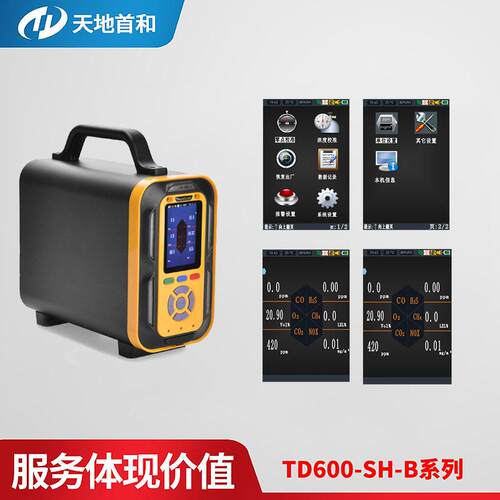 红外手提式二氧化碳分析仪TD600-SH-B-CO2气体探测仪