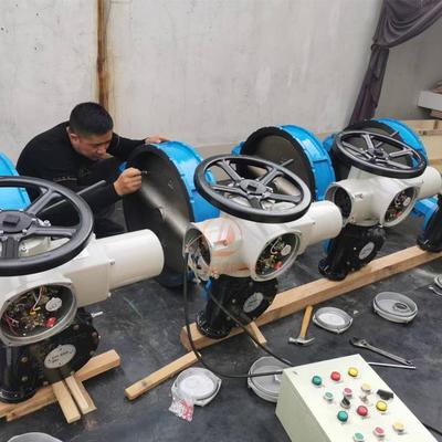 AC380V智能调节型对夹蝶阀304不锈钢阀板D971XP-16QDN800