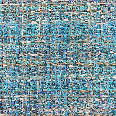 小香风新款梭织粗纺花呢布料编织色织时尚女装裙裤箱包鞋材等面料