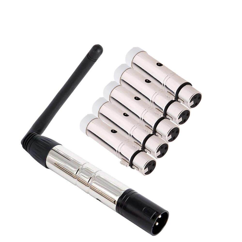 【套装】DMX512无线信号收发器 控台发射器 舞台灯接收器灯光控制