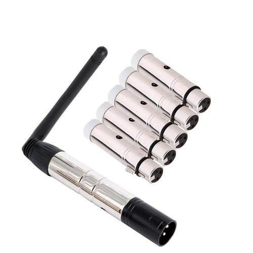 【套装】DMX512无线信号收发器 控台发射器 舞台灯接收器灯光控制