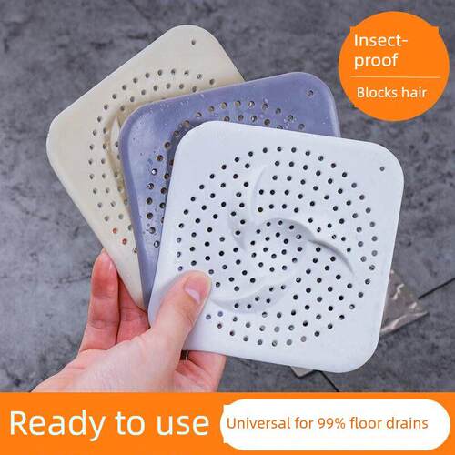 防虫地漏盖浴室头发过滤器网浴室下水道过滤器厨房防堵塞神器
