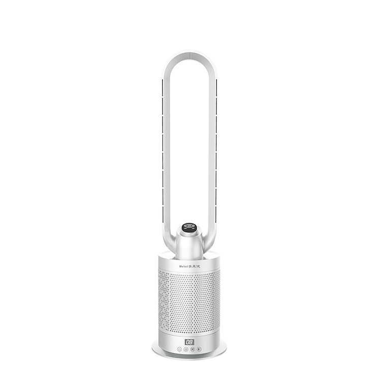 新负离子空气净化无叶风扇冷暖两用母婴家用塔扇落地扇暖风扇