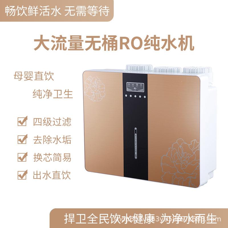 净水器直饮RO反渗透纯水机家用400G苹果机净水器厨房大流量过滤器