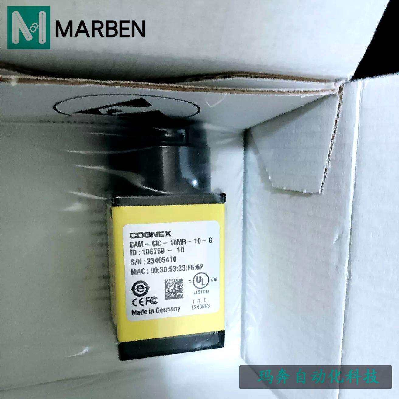 康耐视CAM-CIC-10MR-10-G工业相机 智能相机