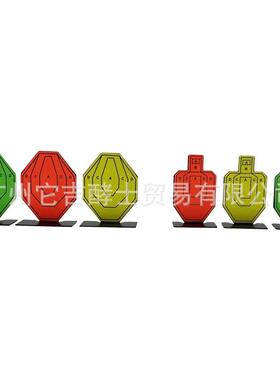 IPSC IDPA迷你金属小靶子彩弹软弹水弹BB弹靶子