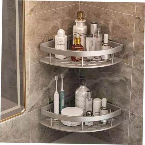 bathroom shelf toilet storage rack no punching shower racks