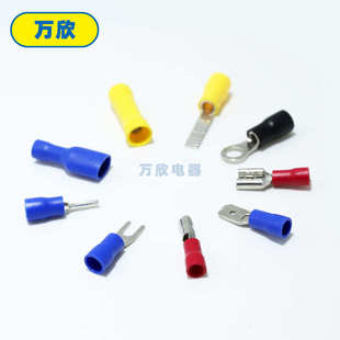 连接器 FDFD2 PVC阻燃镀锡 冷压接线插拔式 插簧母全绝缘端子 250